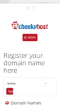 Mobile Screenshot of cheekyhost.com